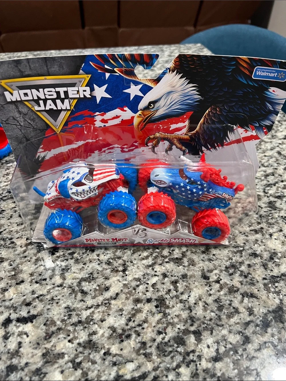 Monster Jam Stars and Stripes Series 2 Full Set